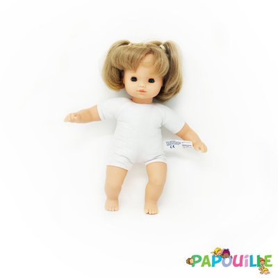 Jouets - Poupons, Peluches et Accessoires - Poupée corps mou avec cheveux 30cm fille