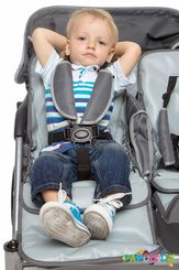 Puériculture - Poussette - Poussette 4 places cabrio buggy