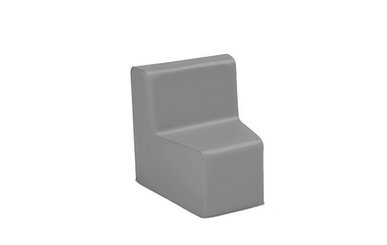 Mobilier - Meuble en mousse et Pouf - Chauffeuse angle 17 cm gris