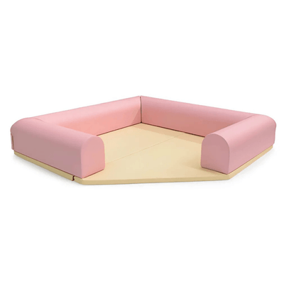 Mobilier - Espace bébé et rassemblement - Parc en mousse de rassemblement bébé rose