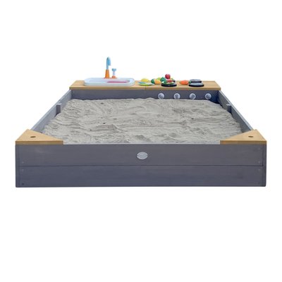Jeux - Bac à Sable et Accessoires  - Bac à sable avec banc et jeux de cuisine