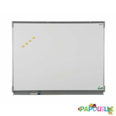 Mobilier - Chevalets et Miroirs  - Grand Tableau blanc écriture feutre et anti reflet NF 120 x 200 cm