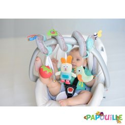 Puériculture - Coussin, Housse et accessoires pour Chaises, Transats - Spirale d'activités bébé pour voyage