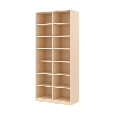 Mobilier - Meuble de rangement scolaire - Meuble de rangement 14 cases - Clem