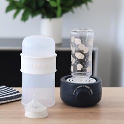 Repas - Chauffe biberon et stérilisation - Baby milk second grey : chauffe biberon vapeur