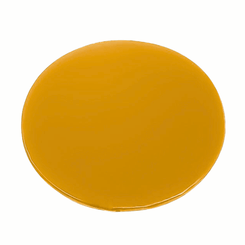 Motricité - Tapis de motricité bébé et enfant - Tapis rond en mousse pvc diam.130cm x ep.3cm - Miel