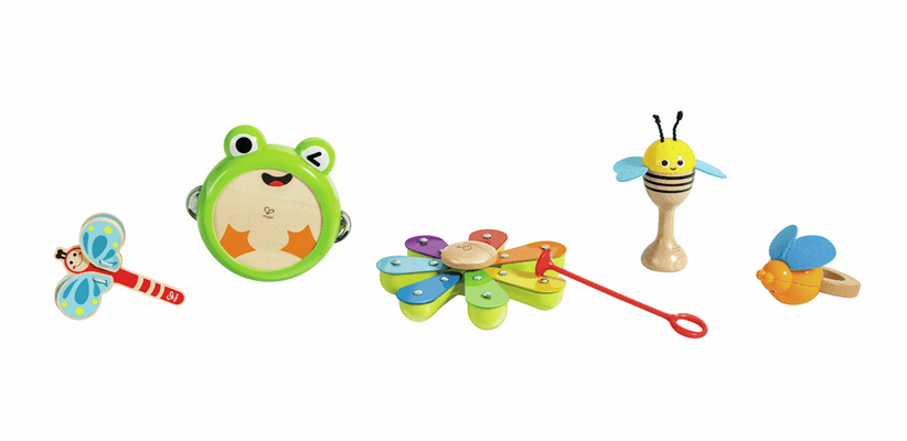 Jouets - Jouets Musicaux - Ensemble de percussions nature