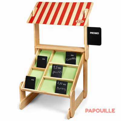 Mobilier - Mobilier de jeux d'imitation - Étal de marchande