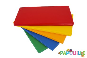 Ep Tapis De Gym Enfant 100 X 50 X 5 Cm Bleu Papouille