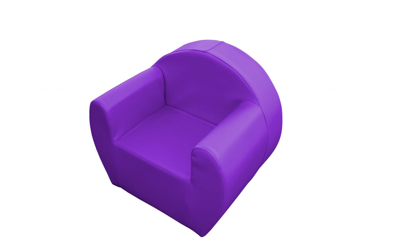 Fauteuil enfant pdg club mousse pvc uni 20 cm groix