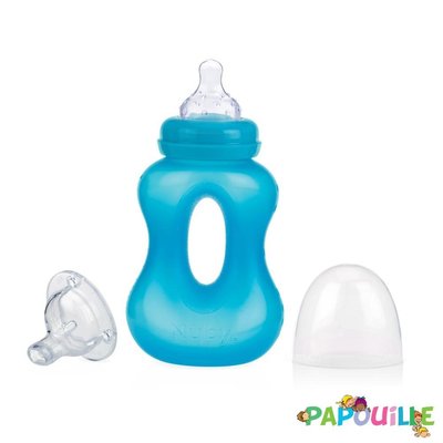 Repas - Biberons Classic et Large - Biberon d'apprentissage easy grip - 240 ml - 6 mois +