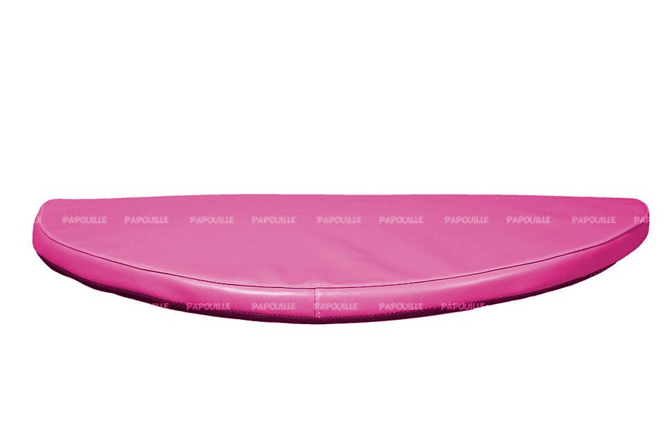 Tapis 1/2 rond en mousse pvc 80 x 40 x 3cm fuchsia