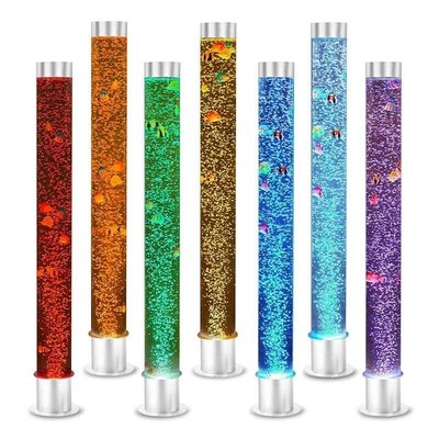 Motricité - Eveil Sensoriels et Tactiles - Colonne à bulles sensorielle 