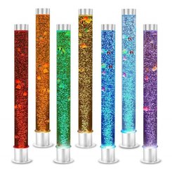 Motricité - Eveil Sensoriels et Tactiles - Colonne à bulles sensorielle 