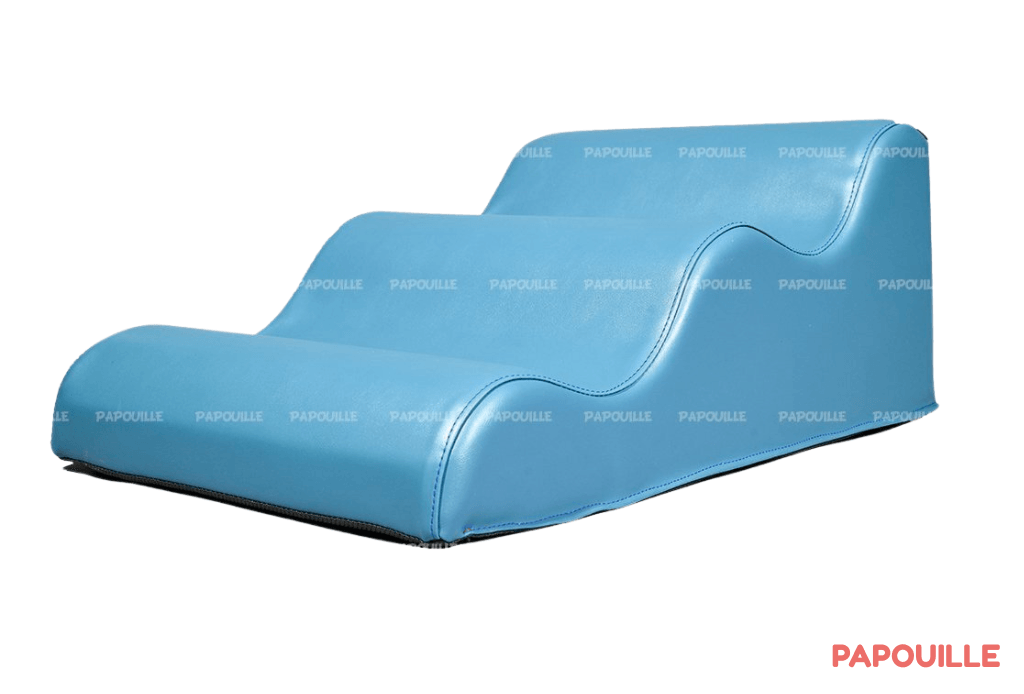 Module petite vague marée en mousse pvc h.23 turquoise