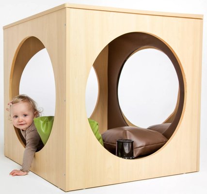 Mobilier - Cabane enfant - Espace de jeux- Cube Miroir avec 2 miroirs