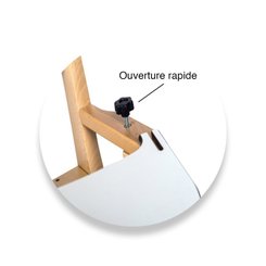 Puériculture - Chaise haute bébé et Siège Repas - Fauteuil bébé repas en bois avec tablette h.18 t00