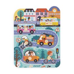 Jeux - Jeux Éducatifs et Puzzle - Puzzle city 6 pièces