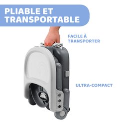 Puériculture - Chaise haute bébé et Siège Repas - Siège repas pliable