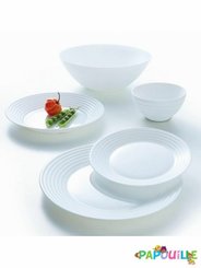 Repas - Assiettes Enfants et à Compartiments - Assiette en opale arcoroc ø19 en lot de 6