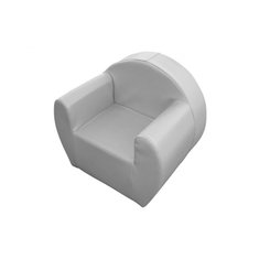Mobilier - Meuble en mousse et Pouf - Fauteuil enfant pdg club mousse pvc uni 20 cm gris