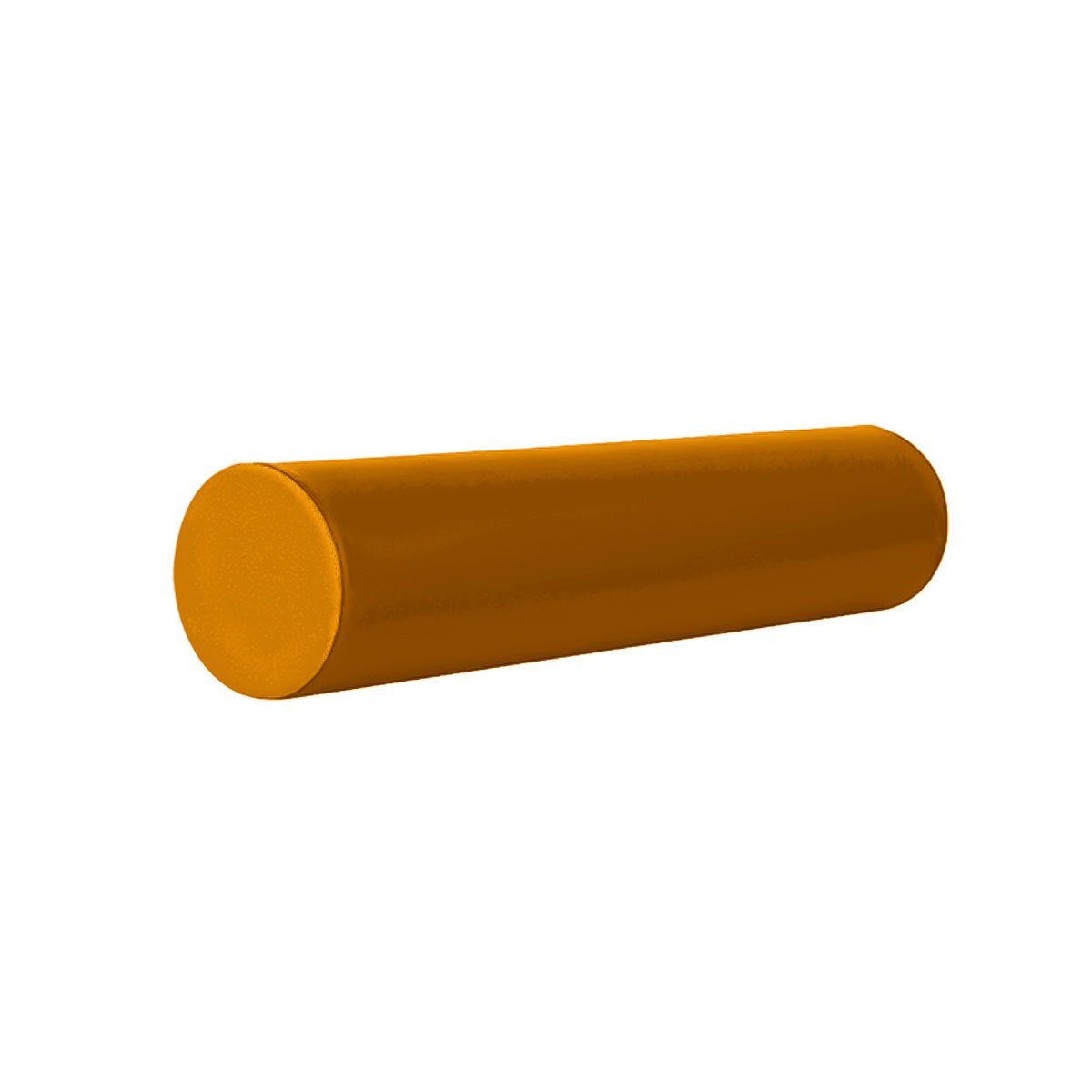 Petit module cylindre court en mousse pvc diam. 15 cm x l. 60 cm orange