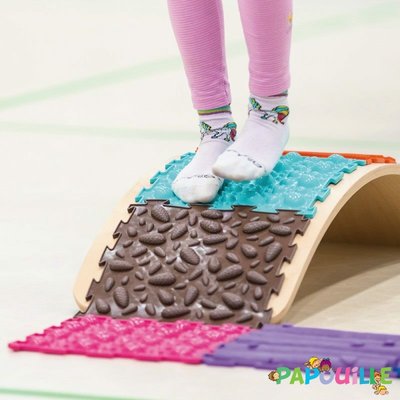 Motricité - Eveil Sensoriels et Tactiles - Tapis puzzle sensoriel et tactile