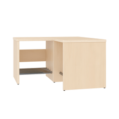 Mobilier - Banc vestiaire & Porte Manteaux - Banc vestiaire d'angle 2 casiers