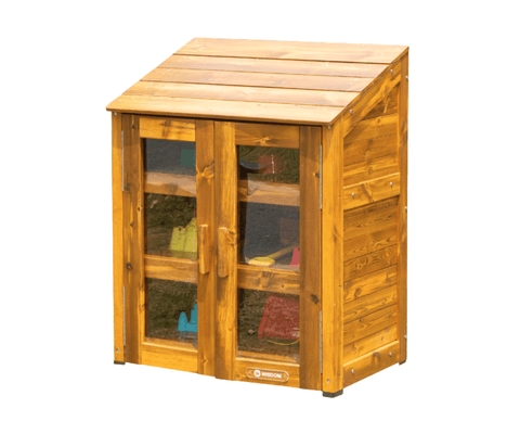 Mobilier - Mobilier extérieur - Armoire d'extérieur avec portes transparentes 