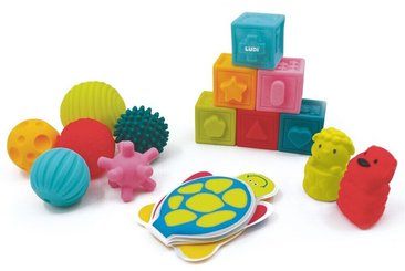 Jouets - Hochets et Jouets Sensoriels - Coffret d'éveil sensoriel