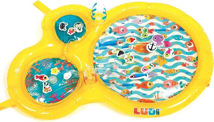 Jouets - Tapis et Jeux d'Éveil, Portiques d'Activité - Tapis d'eveil aquatique Jaune