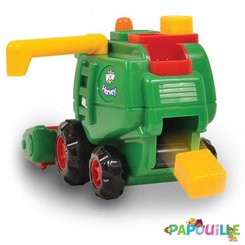 Jouets - Garages, Voitures et Circuits pour Enfant - Véhicule miniature moissonneuse batteuse