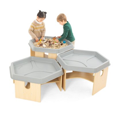 Jeux - Jeux extérieurs - Lot de 3 tables de jeu 