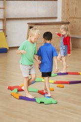 Jeux - Bascules et Équilibre - Parcours d'équilibre 25 éléments 