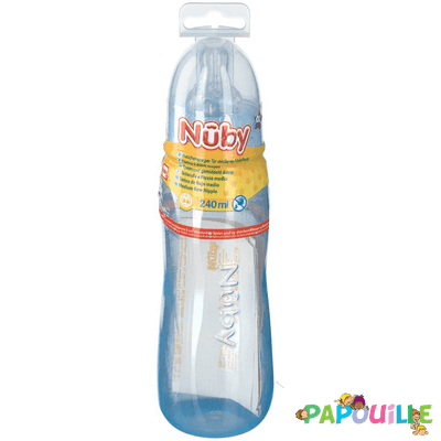 Repas - Biberons Classic et Large - Biberon pastel avec tétine anti-colique - 240ml - 3m+