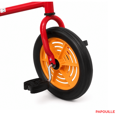 Jeux - Pièces détachées porteur, tricycle, trotinette - Fourche avant complète pour N° 21-28