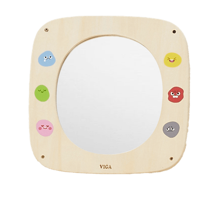 Motricité - Structure et panneaux D'activités - Miroir émotions - 12 Mois +