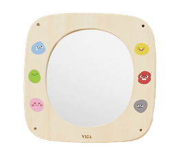 Motricité - Structure et panneaux D'activités - Miroir émotions - 12 Mois +