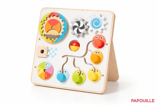 Jouets - Jouets Multi-Activités - Tableau d'activités - 6 activités