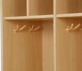 Mobilier - Banc vestiaire & Porte Manteaux - Vestiaire pour 6 personnes