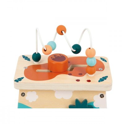 Jouets - Jouets à Empiler ou à Encastrer - Cube volcan d'activités