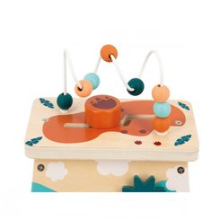 Jouets - Jouets à Empiler ou à Encastrer - Cube volcan d'activités