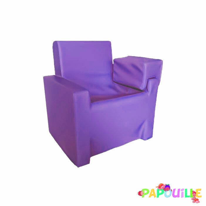 Fauteuil d'allaitement en mousse pvc avec accoudoirs groix