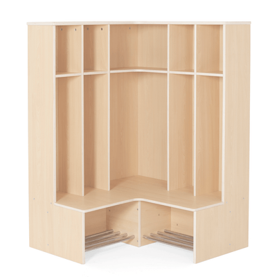 Mobilier - Banc vestiaire & Porte Manteaux - Vestiaire d'angle 6 places T1 - Mia