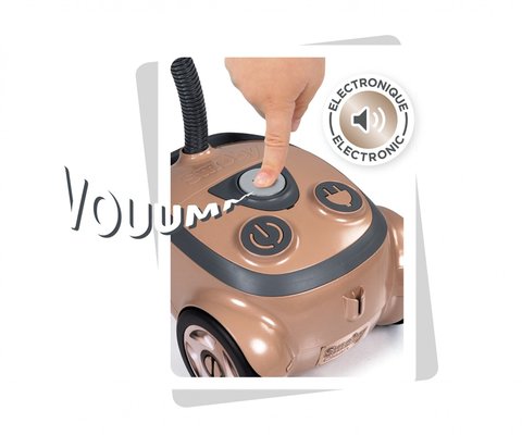 Jouets - Jouets d'Imitation et d'Imagination - Aspirateur électronique smoby