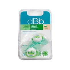 Repas - Tétine et Sucette - 2 sucettes silicone anatomique 0-6 mois