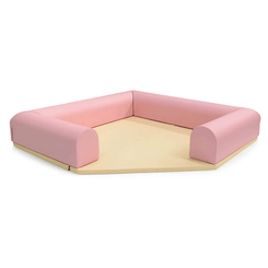 Mobilier - Espace bébé et rassemblement - Parc en mousse de rassemblement bébé rose