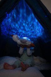 Couchage - Mobile de Lit Bébé et Veilleuse - Veilleuse pingouin - Musicale