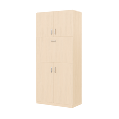 Mobilier - Meuble de rangement scolaire - Armoire de rangement 5 portes - Oli