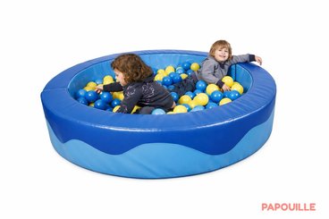 Motricité - Piscine à balles - Piscine à balles / parc en mousse rond